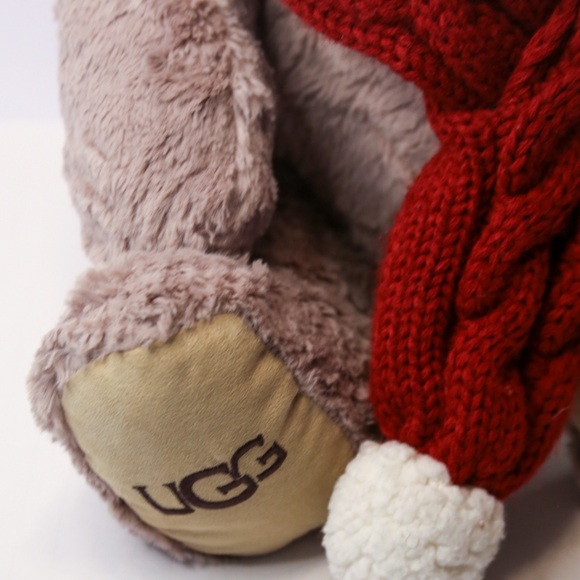 UGG Plush Bear with Scarf - Picture 3 of 6